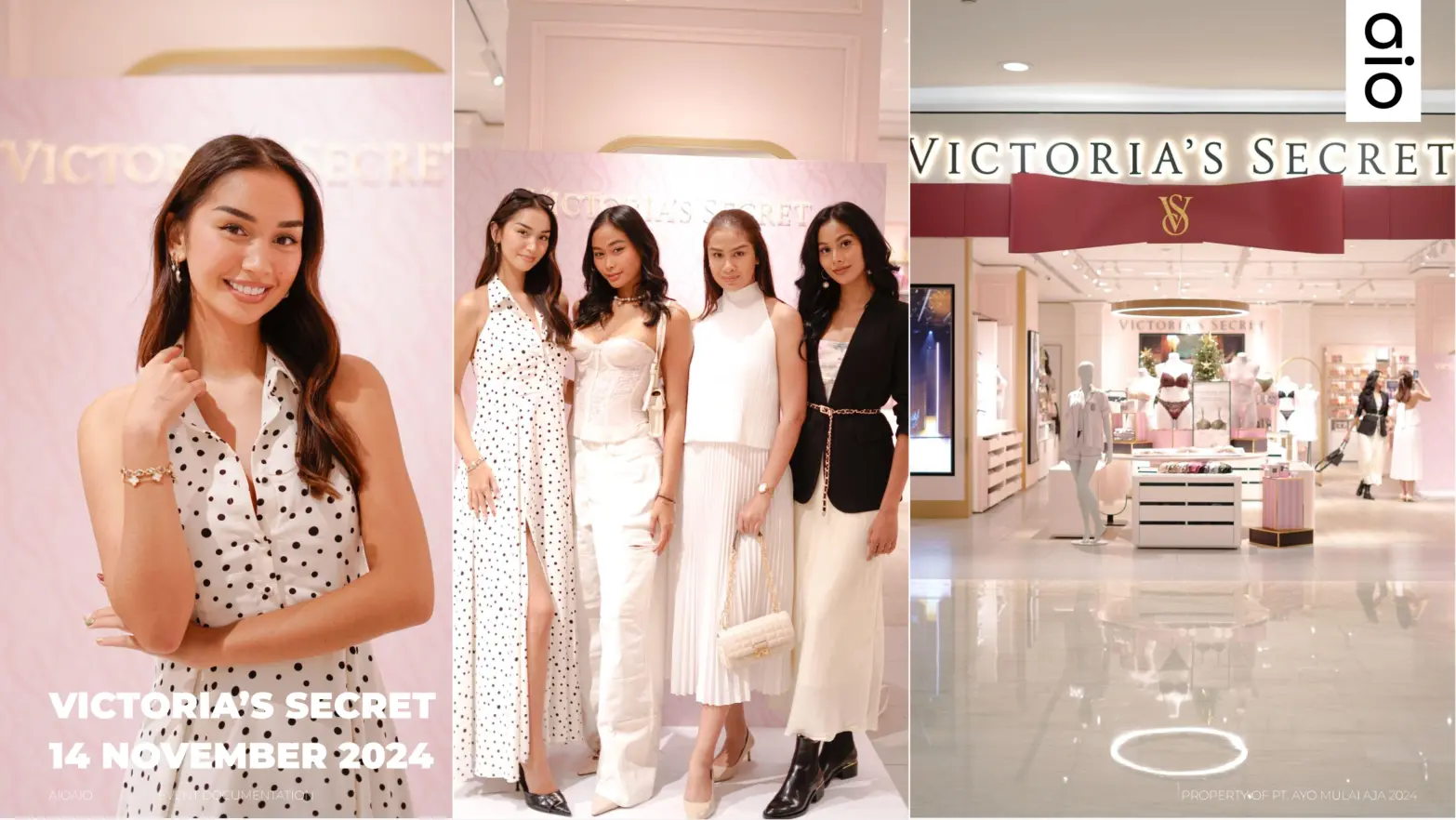 Victoria's secret event documentation photo and video output